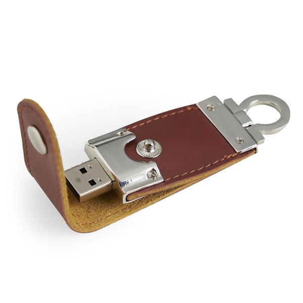 Pen Drive Couro 4GB a 16GB - 025